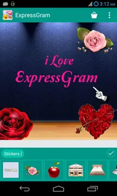 ExpressGram android App screenshot 4